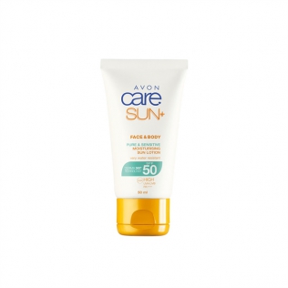 Хидрантен лосион за сончање со ЗФ 50 Pure & Sensitive